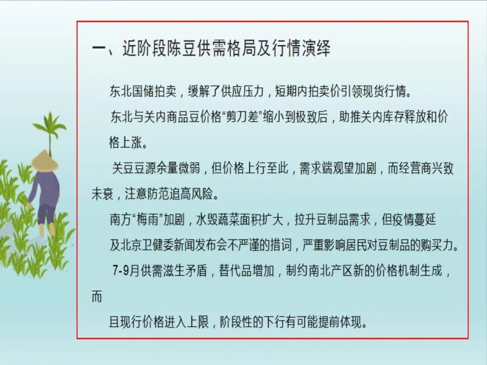 今日大豆价格最新行情及多方观点分析解读